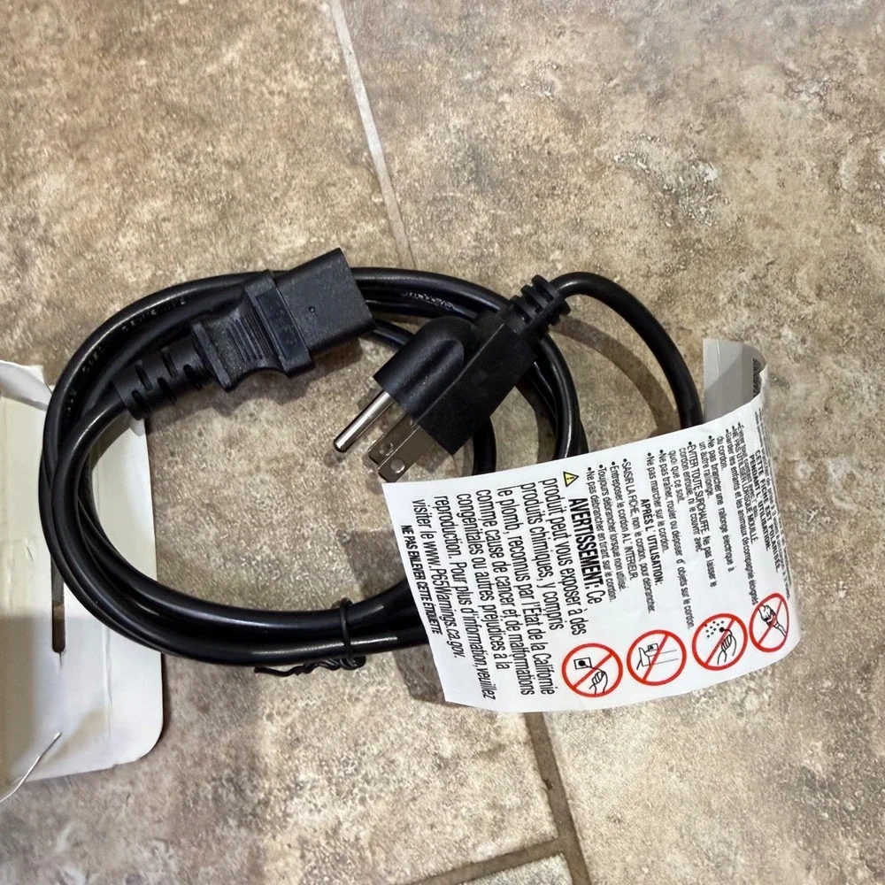 6FT AC Power Cord Universal 3‎ Prong Computer Monitor Printer Cable IEC C13